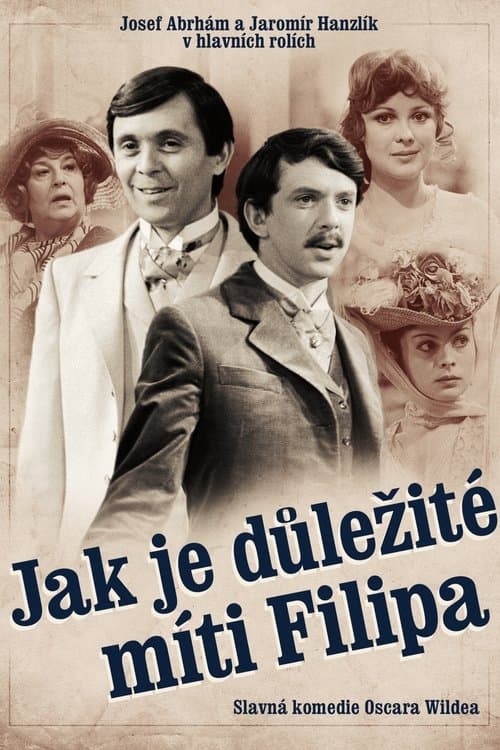 Jak je důležité míti Filipaのポスター