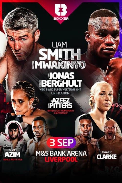 Liam Smith vs. Hassan Mwakinyoのポスター