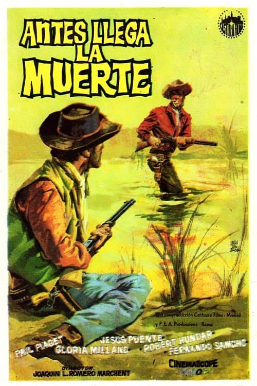 Antes llega la muerteのポスター