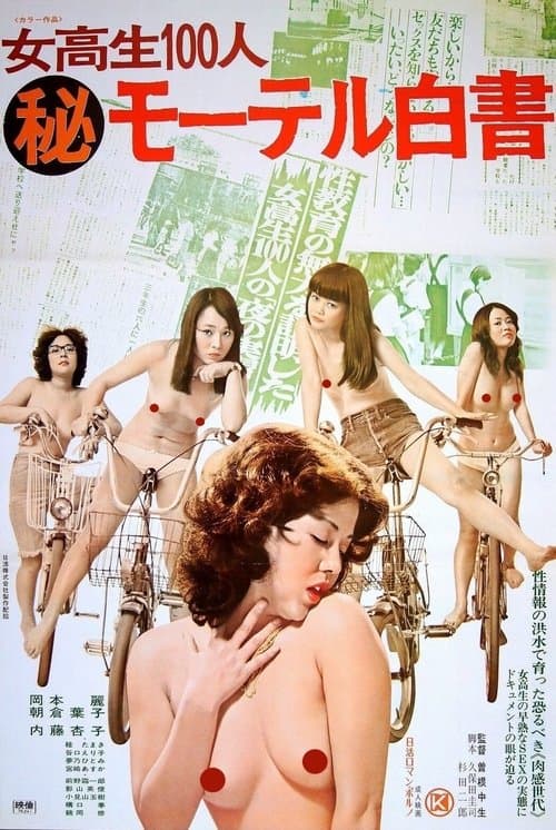 女高生１００人（秘）モーテル白書のポスター