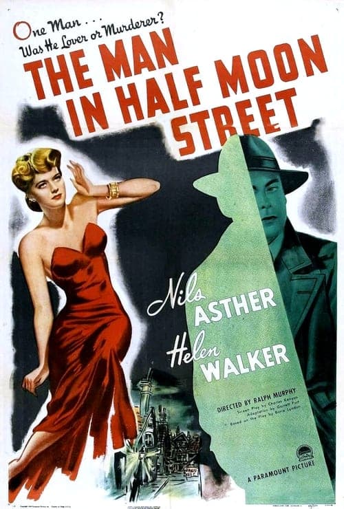The Man in Half Moon Streetのポスター