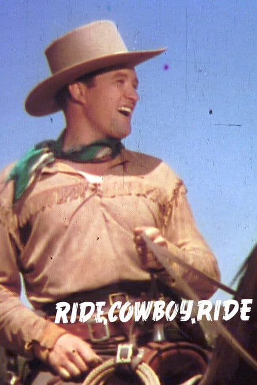 Ride, Cowboy, Rideのポスター