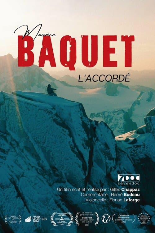 Maurice Baquet, l'Accordéのポスター