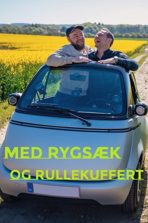 Med rygsæk og rullekuffertのポスター