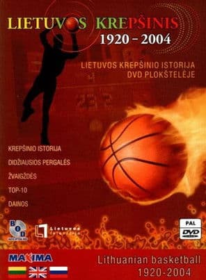 Lietuvos Krepšinis 1920-2004のポスター