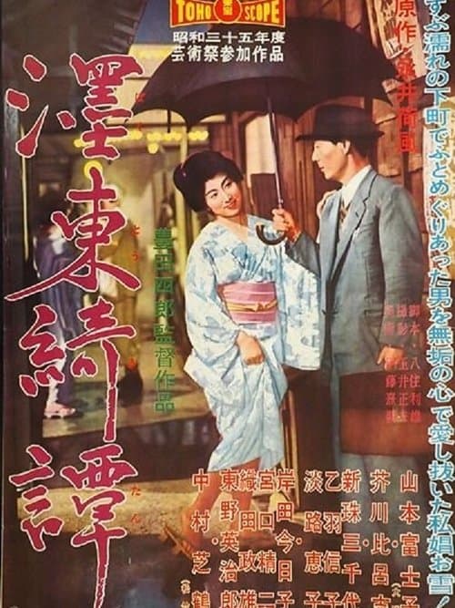 濹東綺譚のポスター