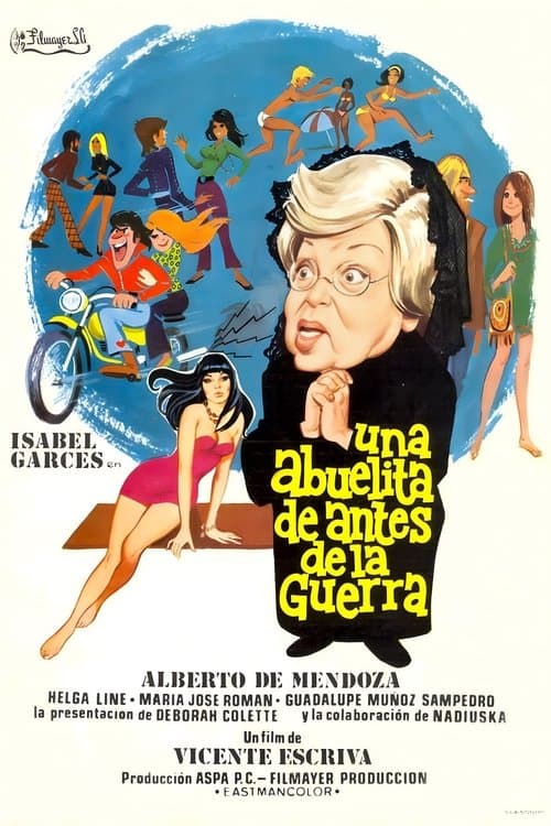 Una abuelita de antes de la guerraのポスター