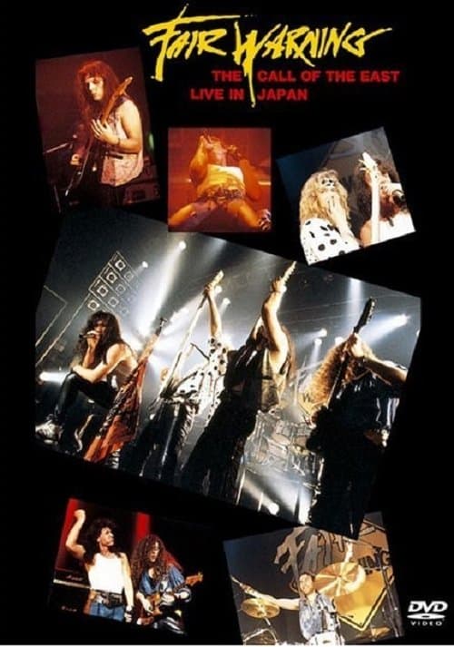 Fair Warning: The Call of the East Live In Japan 1993のポスター