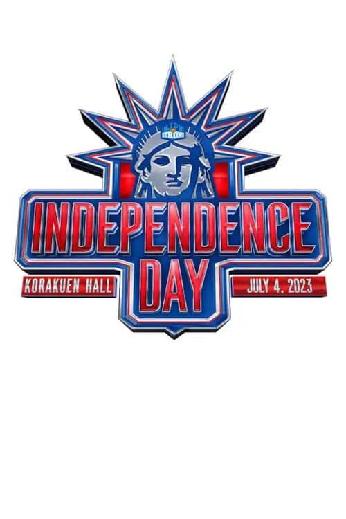 NJPW STRONG Independence Day 2023 - Day 1のポスター