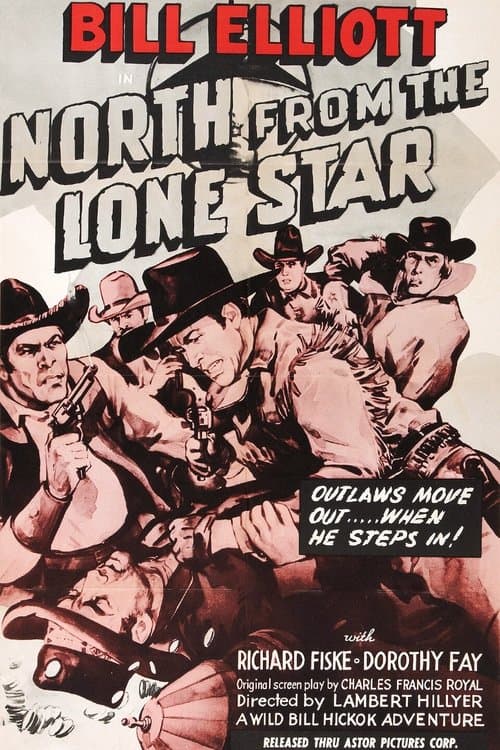 North from the Lone Starのポスター