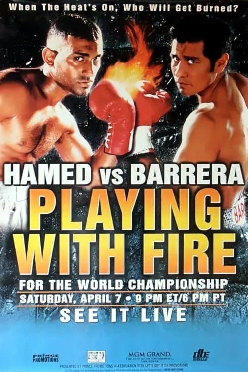Naseem Hamed vs. Marco Antonio Barreraのポスター