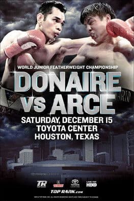 Nonito Donaire vs. Jorge Arceのポスター