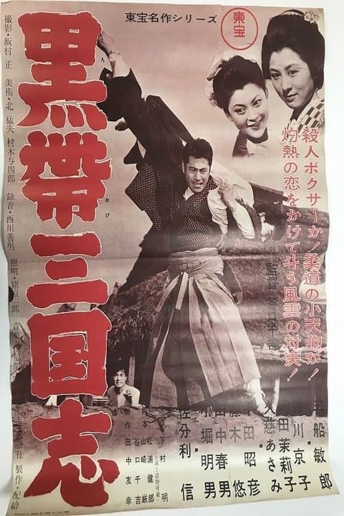黒帯三国志のポスター