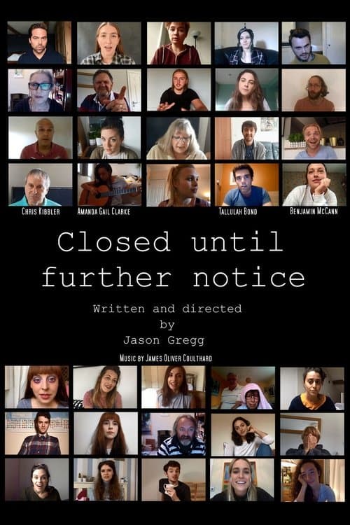 Closed Until Further Noticeのポスター
