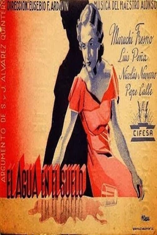 El agua en el sueloのポスター