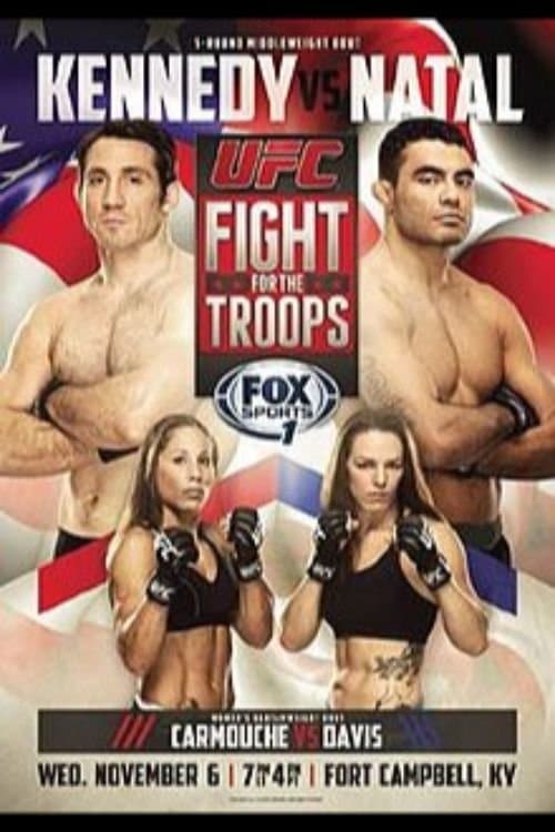 UFC Fight Night 31: Fight For The Troops 3のポスター