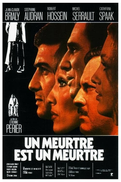 Un meurtre est un meurtreのポスター