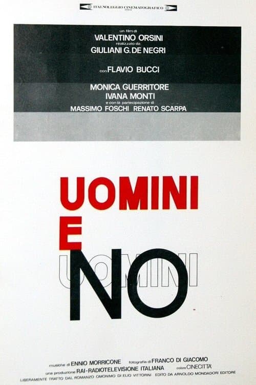 Uomini e noのポスター