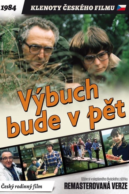 Výbuch bude v pětのポスター