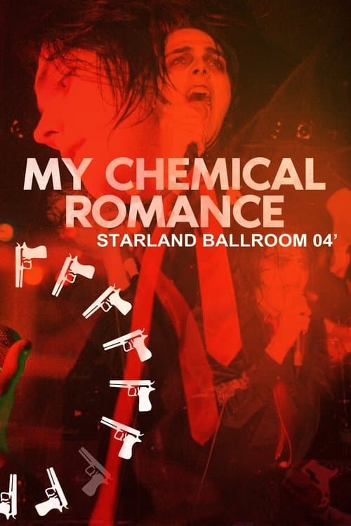 My Chemical Romance Live in Starland Ballroom 2004のポスター