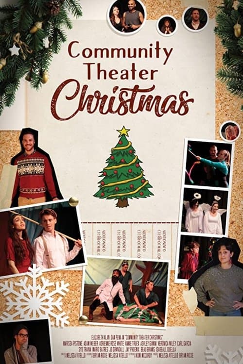 Community Theater Christmasのポスター