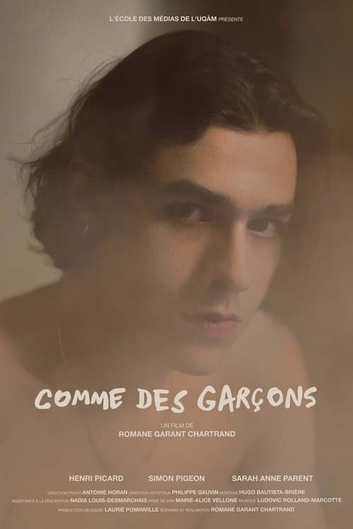 Comme des garçonsのポスター