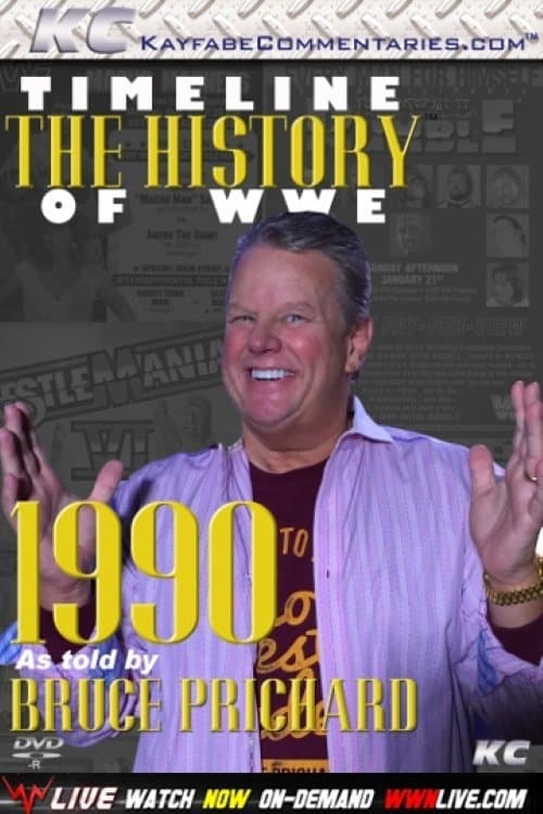 Timeline: The History of WWE – 1990 – As Told By Bruce Prichardのポスター