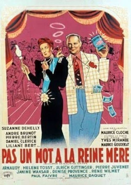 Pas un mot à la reine mèreのポスター