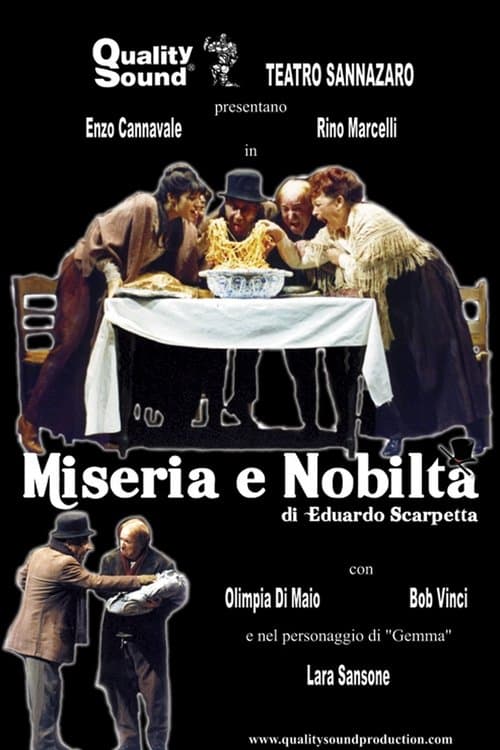 Miseria e Nobilta'のポスター