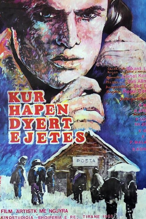 Kur hapen dyert e jetësのポスター