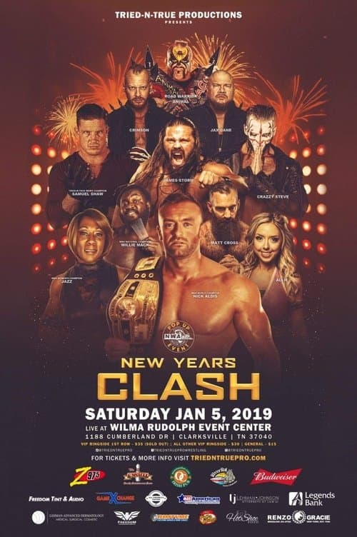 NWA New Years Clashのポスター