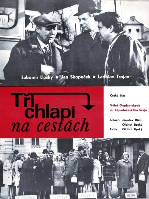 Tři chlapi na cestáchのポスター