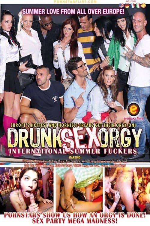 Drunk Sex Orgy: International Summer Fuckersのポスター