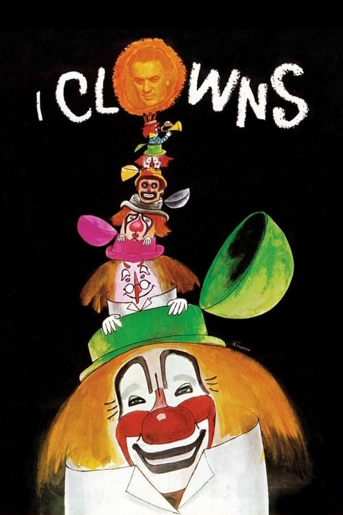フェリーニの道化師のポスター