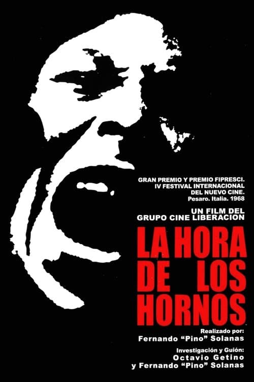 La hora de los hornosのポスター
