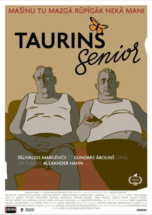Tauriņš Seniorsのポスター