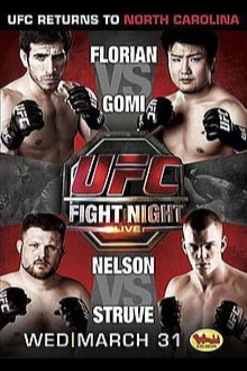 UFC Fight Night 21: Florian vs. Gomiのポスター