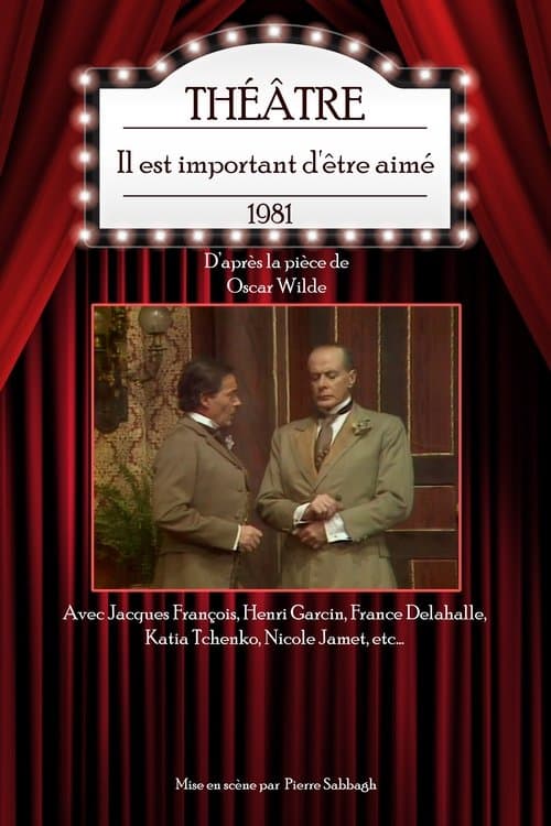 Il est important d'être aiméのポスター