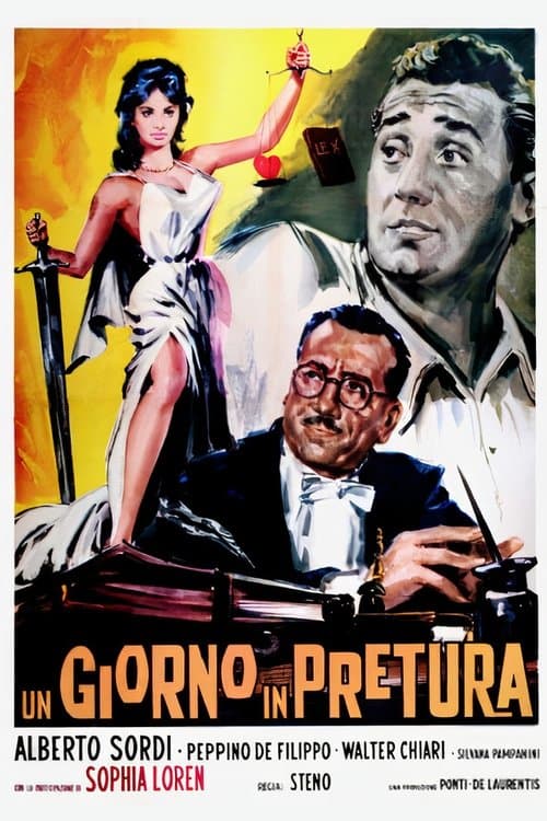 Un giorno in preturaのポスター