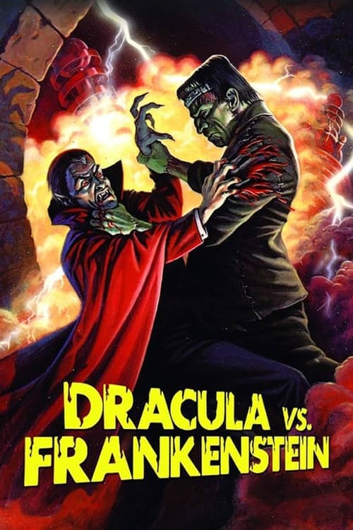 Dracula vs. Frankensteinのポスター
