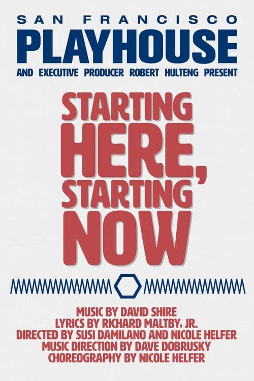 Starting Here, Starting Nowのポスター