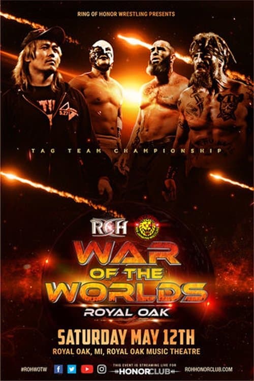 ROH & NJPW: War of The Worlds - Royal Oakのポスター