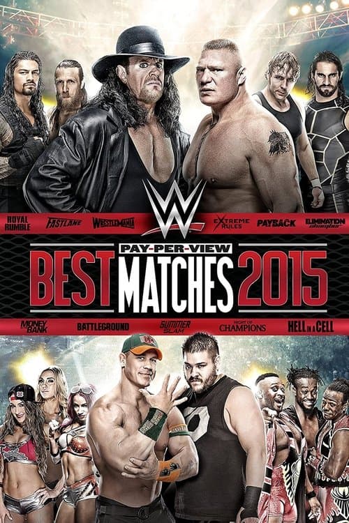 WWE Best Pay-Per-View Matches 2015のポスター