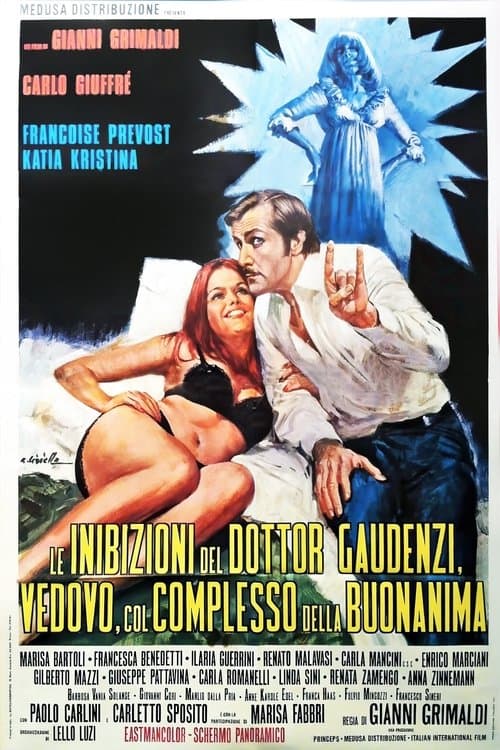 Le inibizioni del dottor Gaudenzi, vedovo col complesso della buonanimaのポスター