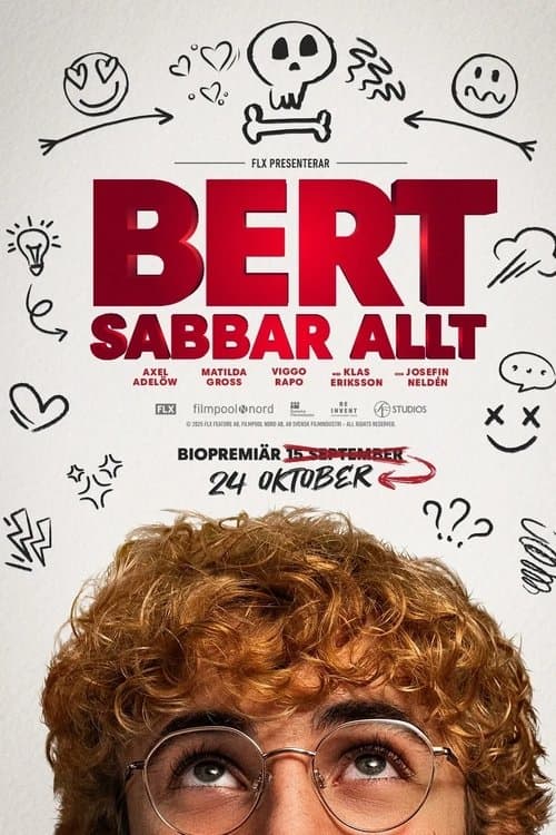 Bert sabbar alltのポスター