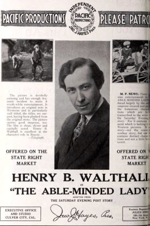 The Able-Minded Ladyのポスター