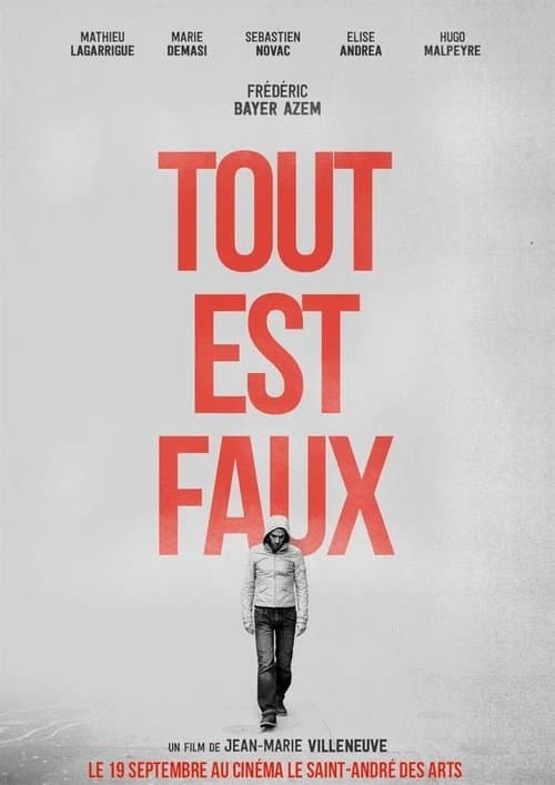 Tout est fauxのポスター