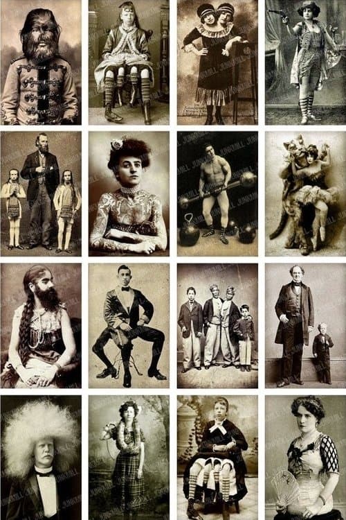 Circus Freaks and Sideshowsのポスター