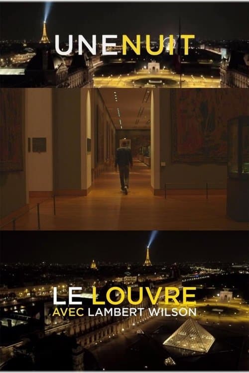 Une nuit, le Louvre avec Lambert Wilsonのポスター
