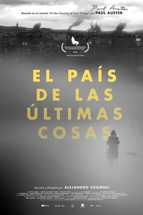 El país de las últimas cosasのポスター